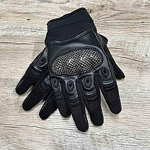 Military Combat Gloves mod. IV (Size XL) - Black [8FIELDS] (для страйкболу), фото 2