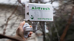AirFresh - пристрій моніторингу якості повітря на вулиці з термокомпенсацією (16519)