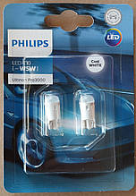 Лампа Philips LED T10 (W5W) 12v w2.1