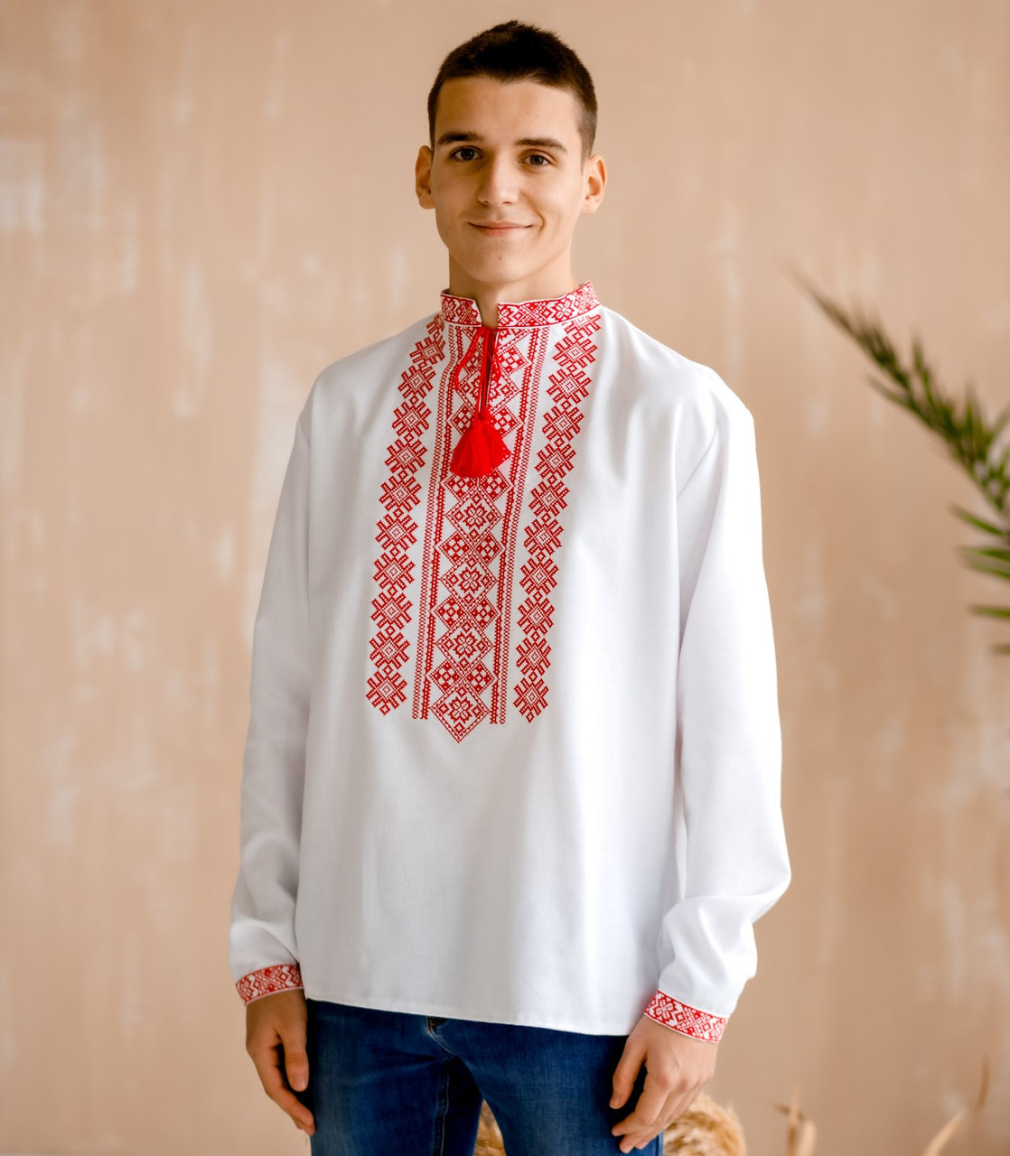 Чоловіча вишиванка Контраст, фото 1