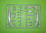 Пластикова модель 1/72 AZ model 7665 німецький винищувач Messerschmitt Bf 109E-3 „Sitzkrieg“ 1939″, фото 5
