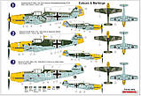 Пластикова модель 1/72 AZ model 7682 Німецький винищувач Messerschmitt Bf 109E-4 „Aces over Channel“, фото 3