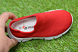 Літні дитячі кросівки шкарпетки тканинні Jong Golf червоні 34 21.5 см, фото 3