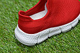 Літні дитячі кросівки шкарпетки тканинні Jong Golf червоні 34 21.5 см, фото 4