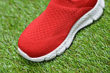 Літні дитячі кросівки шкарпетки тканинні Jong Golf червоні 34 21.5 см, фото 7