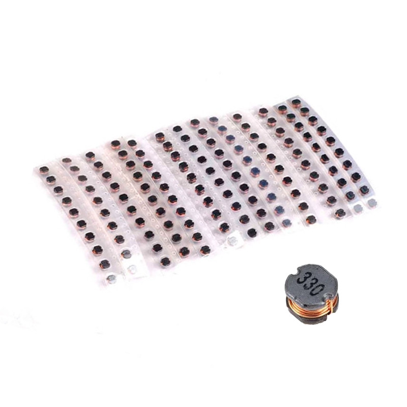 Котушка індуктивності дросель 130шт, SMD CD43 2.2-470мкГн, фото 1