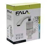 Нагрівач води проточної мереж., до 60°С,3кВт,тиск 0,04-0,6MPa, гусак l=20 см, нижнє під'єднання, 75930 FALA, фото 2