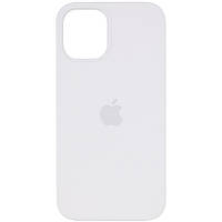 Чехол Full Silicone Case для iPhone 12 Pro Max White (силиконовый белый силикон кейс на айфон 12 про макс)