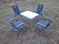 Набор складной мебели для пикника и отдыха ( 1 стол+ 4 кресла)