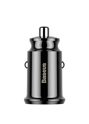 Автомобільна USB зарядка BASEUS Grain Car Charger 2USB 3,1A, фото 3