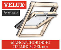 Мансардное окно VELUX Standart GZL 1051 дерево (55*78)