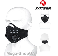 Спортивна маска багаторазова респіратор з вугільним фільтром. Маска для тренувань S35B