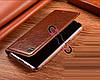 Чохол книжка з натуральної мармурової шкіри протиударний магнітний для Xiaomi Redmi Note 10 "MARBLE", фото 4