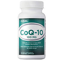 Коэнзим GNC Coenzyme Q10 100 mg 30 caplets USA