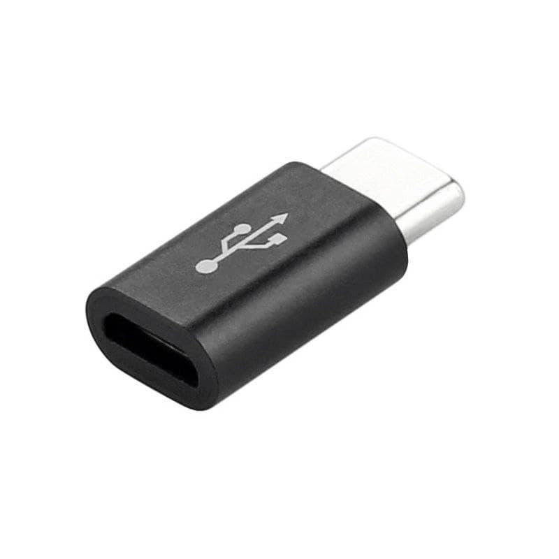 USB Type C адаптер тато micro USB мама. OTG адаптер. Перехідник для ендоскопа, кабелю заряджання та ін.