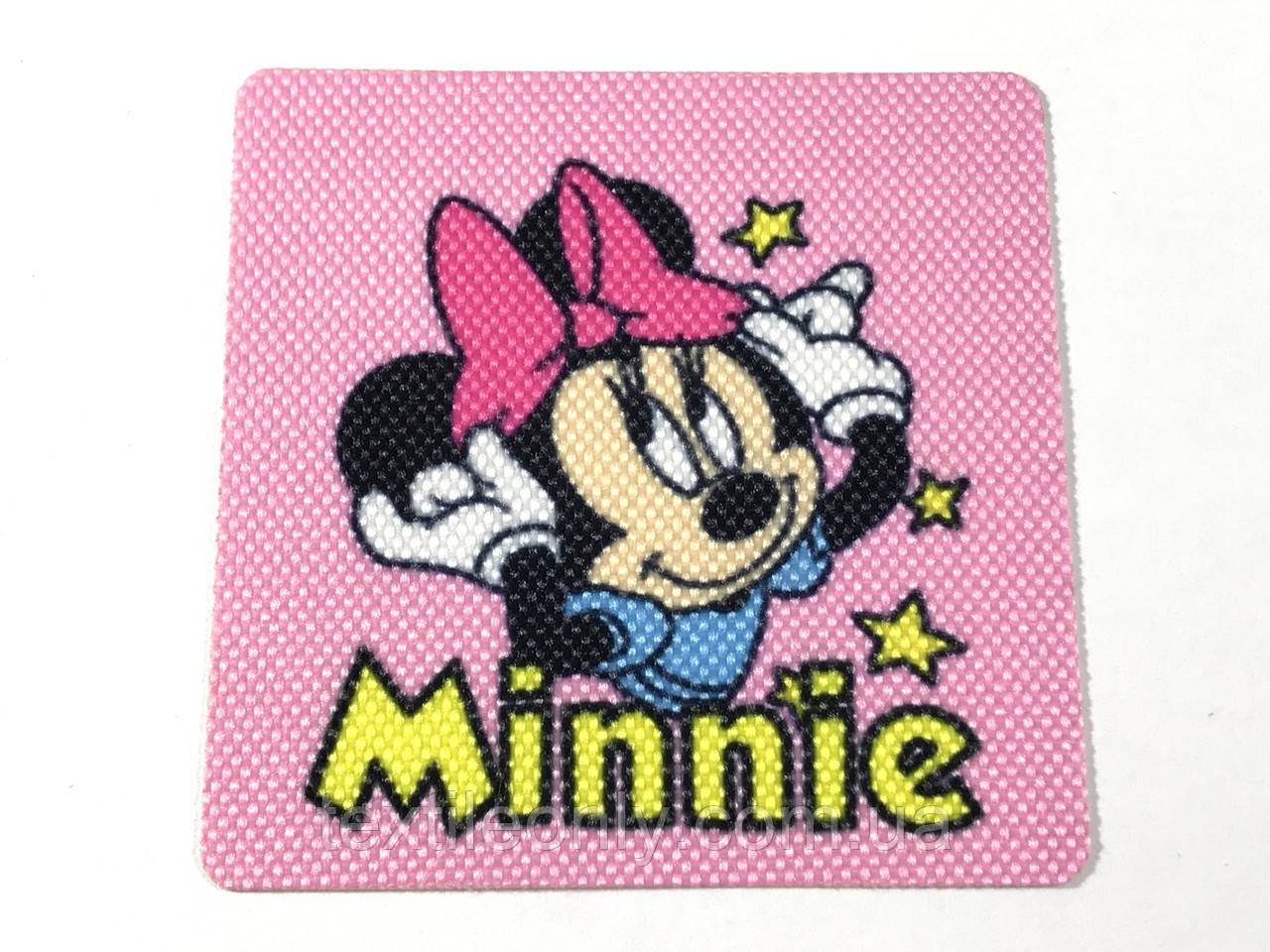 Нашивка Мінні Маус / Minnie Mouse 60х60 мм