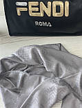 Брендова шикарна хустка Fendi (Фенді), фото 2