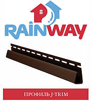 ОПТ — Профіль J-trim джейка (J) RAINWAY (3 метри) коричневий