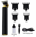 Машинка для стрижки Hair Clipper WS-T997, чорна, фото 7