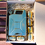 Каністра бар Подарунковий набір "Дозаправка краще начальнику" . Подарунок шефу. Термінова дозаправка., фото 3