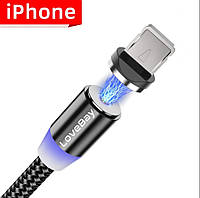 USB кабель магнітний з конектором: Lightning iPhone. Lovebay 50 сантиметрів..