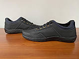 Чоловічі туфлі спортивні чорні (код 7651), фото 4