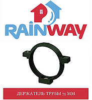 RAINWAY 90/75 мм Хомут труби пластик 75 мм, фото 1