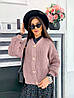 Стильна в'язана кофта джемпер на ґудзиках із візерунком, фото 7
