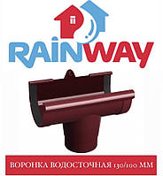 RAINWAY 130/100 мм Воронка жолоба водостінкового