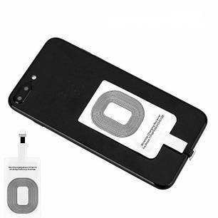 Адаптер приймач для бездротового заряджання QI Wireless Alitek Lightning для iPhone 7/7P/6P/6S/5/5S/5C/5SE, фото 2