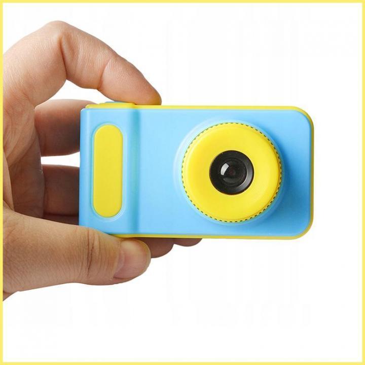 Дитяча фотокамера Summer Vacation жовто-блакитна, фото 1