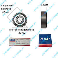 Подшипник SKF 6004 ZZ (20*42*12)