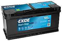 Аккумулятор EXIDE START-STOP AGM 105Ah Ев (-/+) (950EN) (д393*ш175*в190)