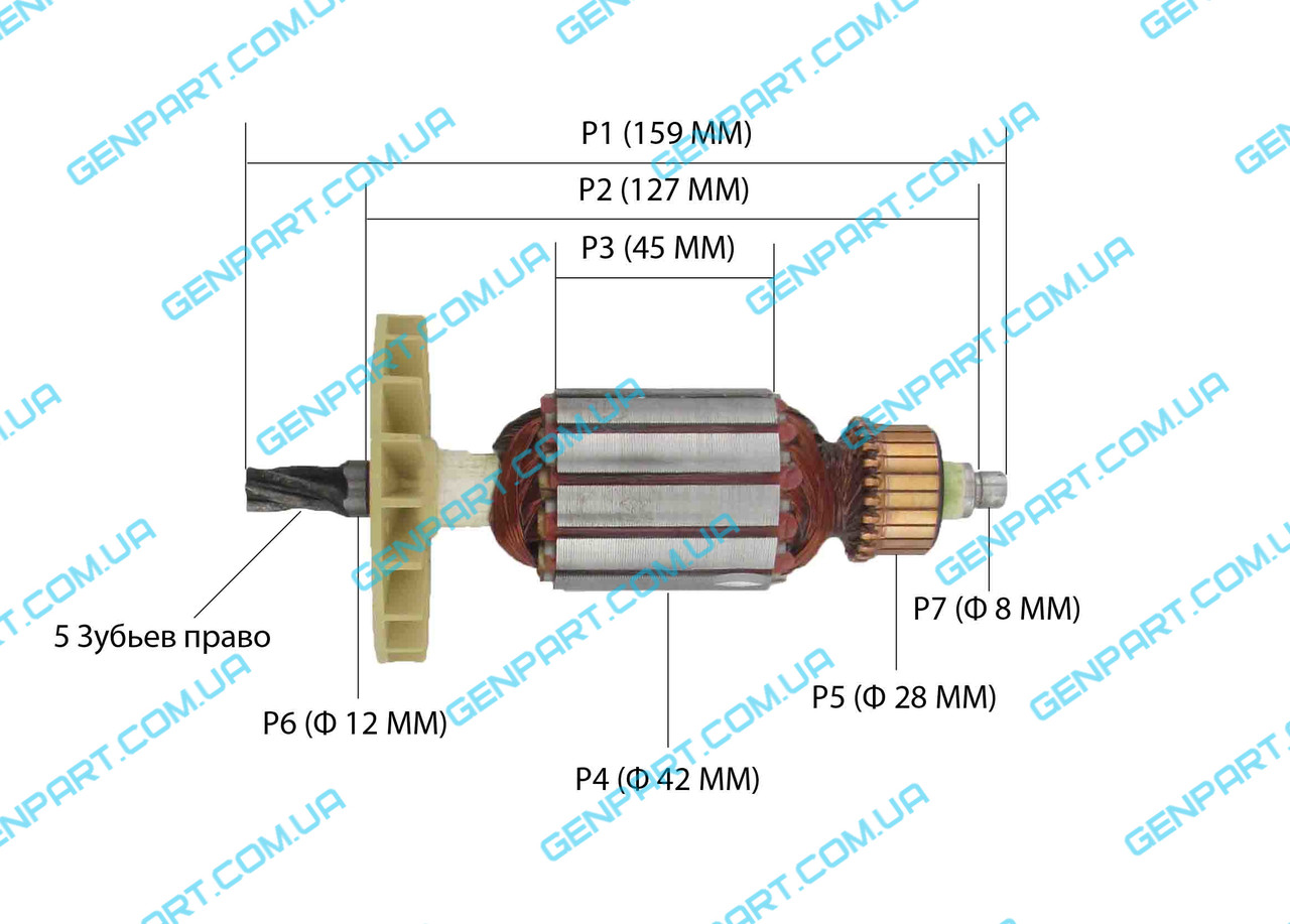 Якір на перфоратор Craft CBH 1350