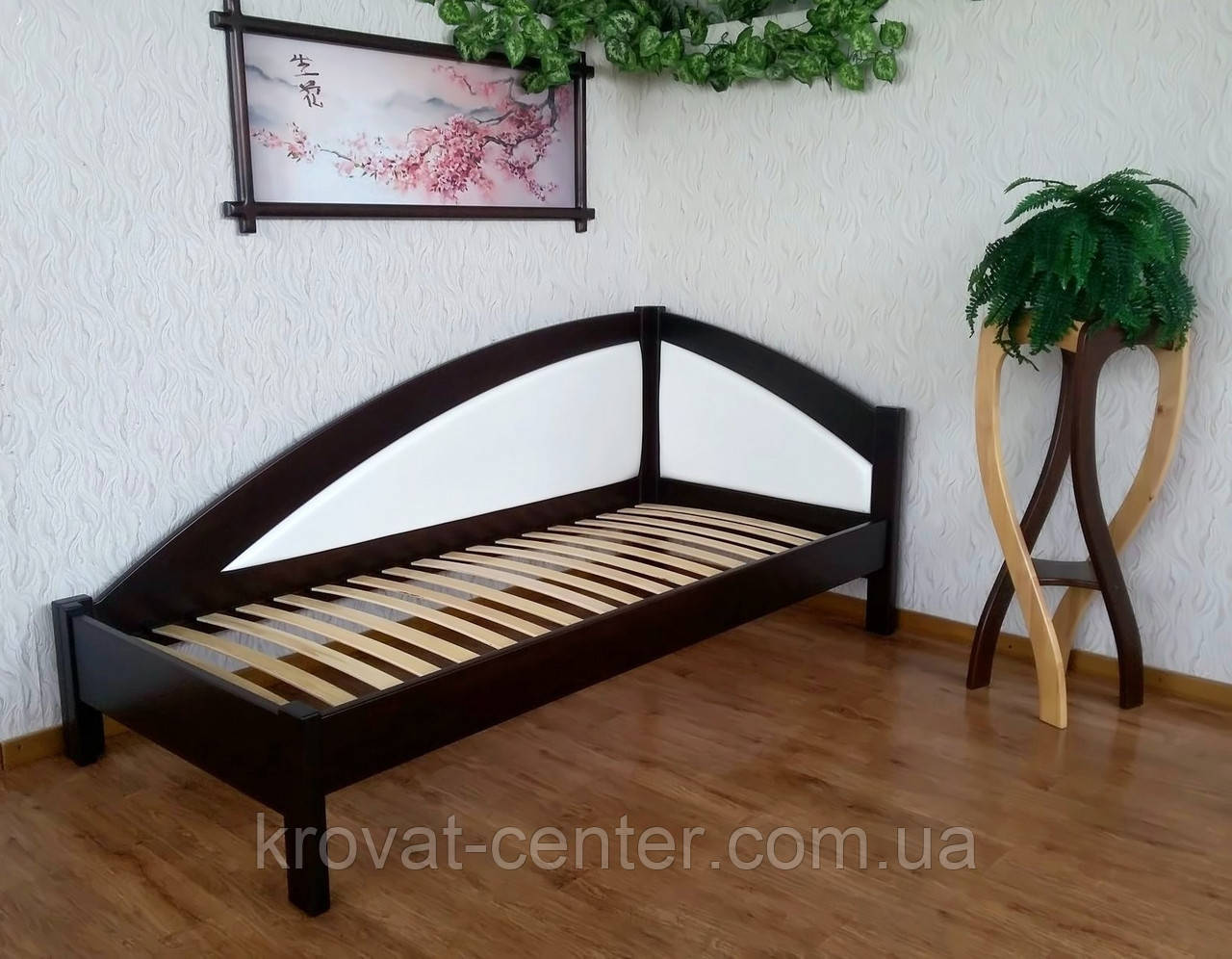 Угловой кухонный диван-кровать со спальным местом из массива дерева "Радуга Премиум" от производителя - фото 2 - id-p1388646387