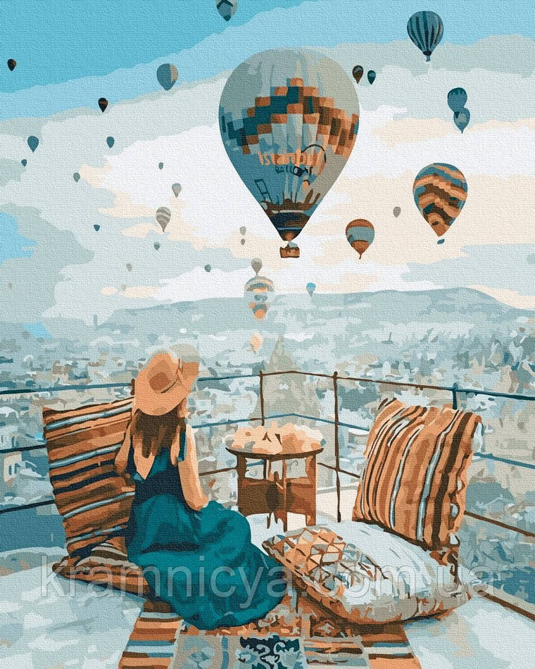 Картина за номерами 40x50 Політ у Каппадокії (GX39470), фото 1