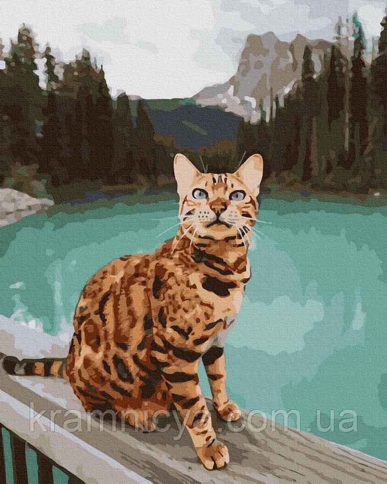 Картина за номерами 40x50 Бенгал (GX39474)
