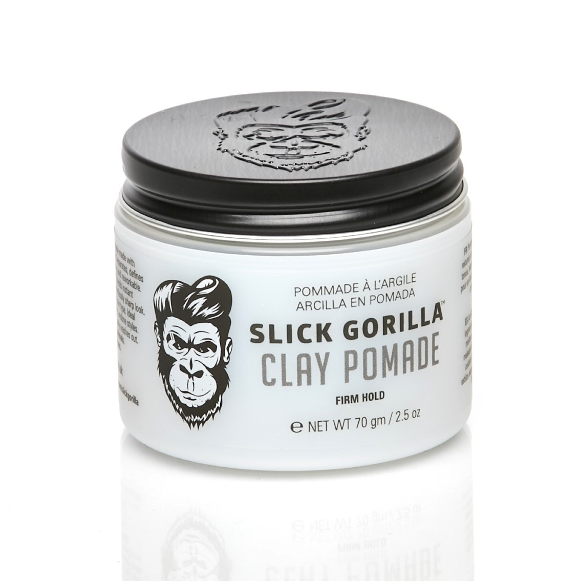 Матова глина для укладання волосся Slick Gorilla Clay Pomade 70 г