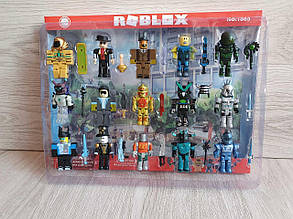 Набір фігурок Roblox Герої Роблокс з аксесуарами 15 героїв