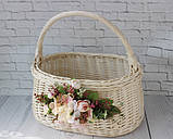 Великодній кошик з декором (великий), фото 4