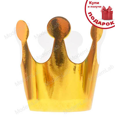 Ковпачки на день народження "Gold" (5шт), Польща, фото 1