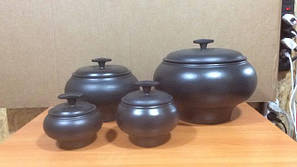 Казанки пічні чавунні емальовані зсередини і зовні