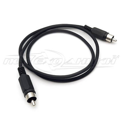 Кабель 1RCA-1RCA композитний, у екрані, фото 1