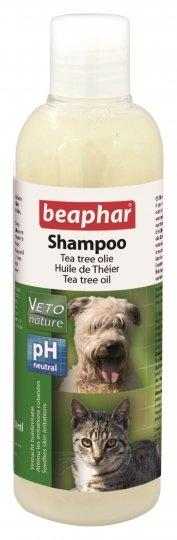 Шампунь для собак та котів Beaphar Shampoo Tea Tree (Біфар з олією чайного дерева) 250мл.