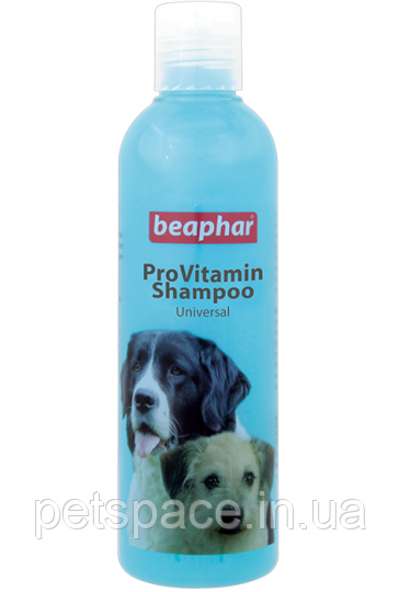 Шампунь для собак Beaphar Pro Vitamin Shampoo Universal (Біфар універсальний для всіх порід) 250мл., фото 1