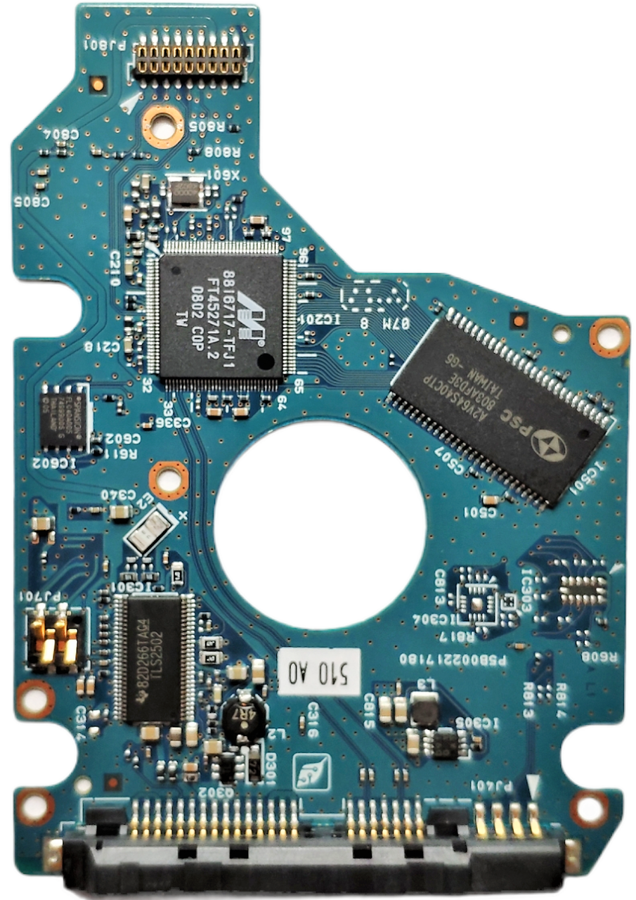 Плата HDD PCB G002217A FKN6VB Toshiba MK8052GSX MK1252GSX MK1652GSX MK2552GSX MK3052GSX MK3252GSX
