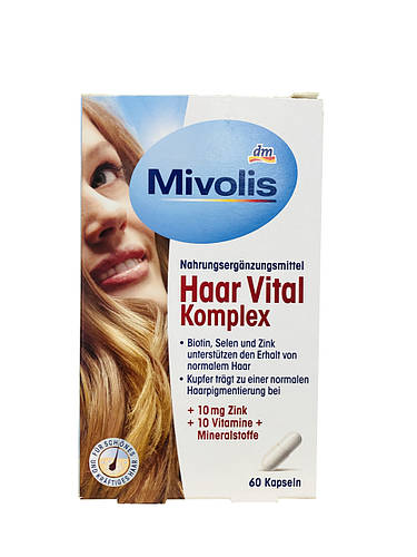 Mivolis Haar Vital Komplex - Вітаміни для волосся!, ціна 170 грн — Prom ...