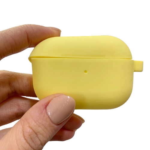 Чохол для навушників AirPods Pro Hang Silicone Case Yellow