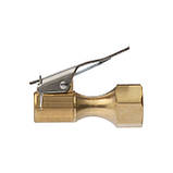 Наконечники 50 штук для накачування шин з внутрішньою різьбою 1/4", латунь INTERTOOL PT-5015 mst mst, фото 4