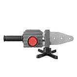 Паяльник для пластиковых труб, 850/1850 Вт, 0-300°C, насадки 20, 25, 32, 40, 50, 63 мм, металлический кейс mst mst, фото 3